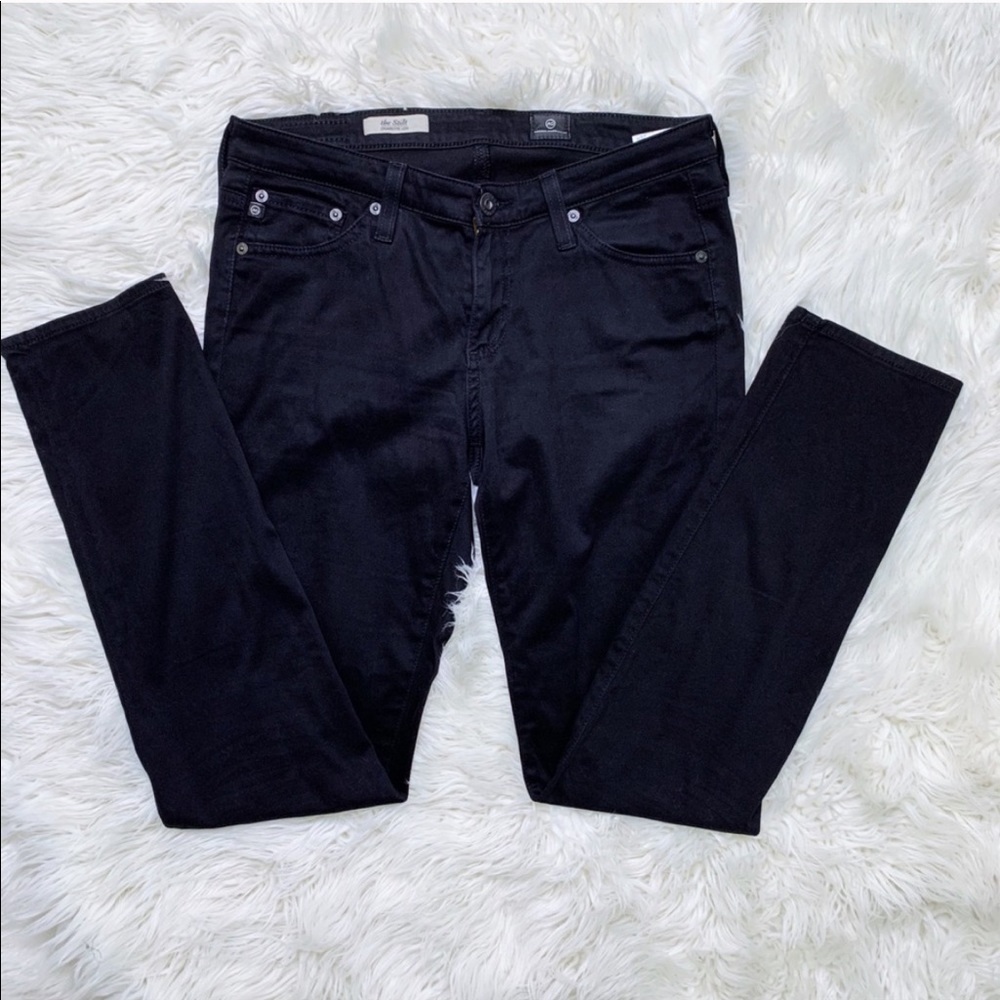 AG Jeans Adriano Goldschmeid black cigarette jeans